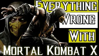 GAMING SINS Everything Wrong With Mortal Kombat X