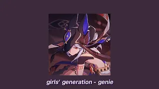 girls’ generation - genie (sped up + reverb)
