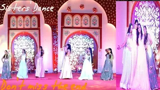 Wedding Dance by Sisters |Aaj Sajeya Ve Sara Shahar| Lagdi Hai Thai | O Jiji | #dance #indiansangeet