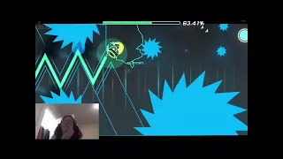 Perfectly cut geometry dash reactions