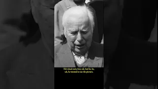 Charlie Chaplin Unmasked: A Rare 1969 Interview with the Silent Film Genius - Youtube Short #shorts