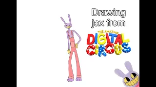 Drawing jax from the amazing digital circus!