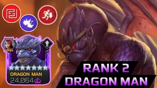 RANK 2 DRAGON MAN IS A BEAST! Going Back to My Roots With This Rankup! | Mcoc