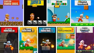 Super Mario Bros. Wonder | 2D Graphics Evolution | HD Models | 1983 - 2023