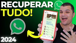 Recuperar Conversas apagadas do WhatsApp - Audio, Foto, Vídeo e Mensagens