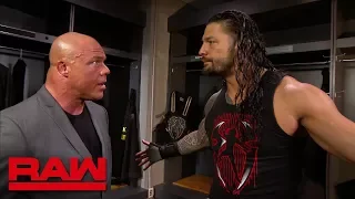 Roman Reigns is tired of Brock Lesnar's disrespect: Raw, April 2, 2018