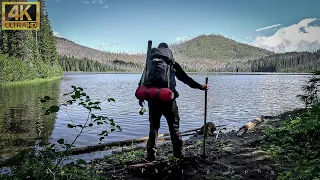 Backpacking to a REFRESHING Mountain Lake in Oregon for the Night! (Fly Fishing & Photography)!