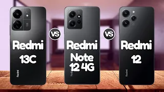 Redmi 13C Vs Redmi Note 12 Vs Redmi 12 | #eficientechs 👈👀