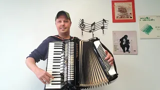 (SOLD!) - Hohner Verdi II - compact size accordion - (Carnegie Accordion Company)