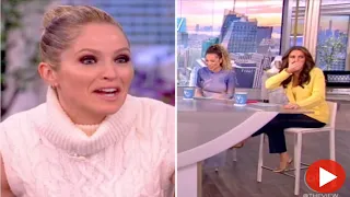 The View abruptly cuts to commercial after Sara Haines