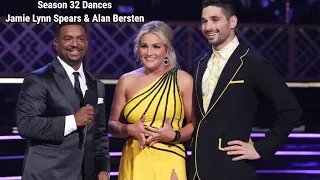 Season 32 Dances Jamie Lynn Spears & Alan Bersten