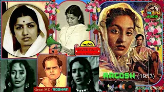 LATA JI~Film~AGHOSH~{1953}~Mohabbat Aik Shohla Hai~[ Tribute To Great LATA JI ]