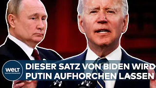 JOE BIDEN: NATO-Gipfel! Dieser Satz des US-Präsidenten wird Wladimir Putin aufhorchen lassen