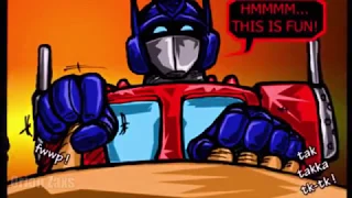 Optimus Prime Vs Video Games [COMIC DUB]