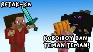BoBoiBoy Movie 2 Minecraft Remake Animation: Retakka VS BoBoiBoy dan Kawan-kawan
