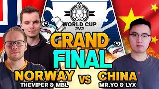 2v2 World Cup - Grand Finals - Norway vs China - Full Series