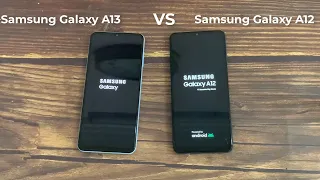 Samsung A13 vs Samsung A12 Speed Test