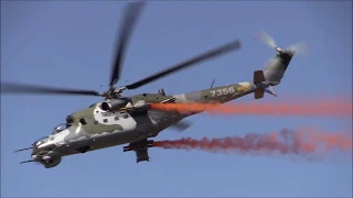 Mi-24V 'Hind' Demonstration - RIAT 2015