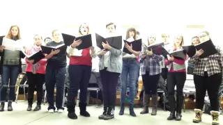 "Titanium" a capella, UW-Stout Chamber Choir