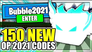 ROBLOX BUBBLE GUM SIMULATOR: ALL NEW *SECRET NEW YEAR PET* UPDATED CODES! (2021)