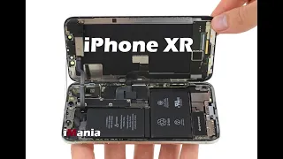 iPhone XR sostituzione display lcd vetro touch iMania