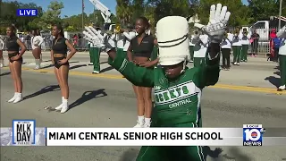 MLK Day parade: Miami Central's marching band