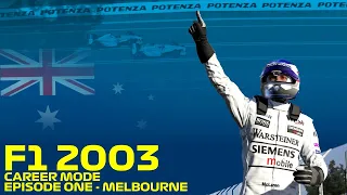 MADNESS IN MELBOURNE! - F1 2003 CAREER (F1 2020 Game)