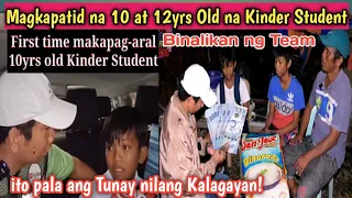 Kinder Student na Magkapatid sa Edad na 10 at 12yrs old, Ito pala ang Tunay na Kalagayan nila!