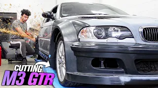 Cutting Up the NFS Most Wanted BMW M3 GTR!