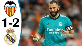 Real Madrid vs Valencia 2-1 All Goals & Highlights 19.09.2021  HD