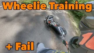 Wheelie Training / Ich leg mich erstmal ab / Meine ersten Versuche / Circle's