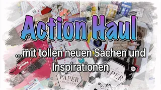 Action Haul (deutsch) neue Bastelsachen, Inspirationen, Scrapbook basteln mit Papier, DIY