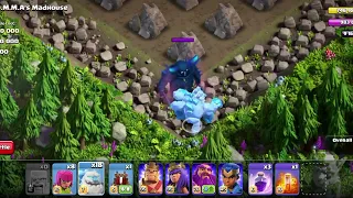 clash of clans m.o.m.m.a pekka vs all powerful troops | m.o.m.m.a madhouse |