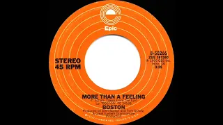 1976 HITS ARCHIVE: More Than A Feeling - Boston (stereo 45 single version)