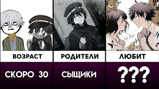 Сколько лет Рампо? Топ 30 Факты Рампо Эдогава | Великий из бродячих псов | Bungou stray dogs