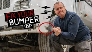 How to repair cracked bumper with bondo filler! |  Fiberglass front bumper collision repair