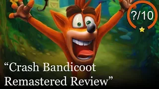 Crash Bandicoot Remastered PS4 Review