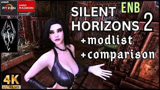 Enhanced SKYRIM graphics with SILENT HORIZONS 2 - UNIVERSAL CORE (Azurite Weathers)