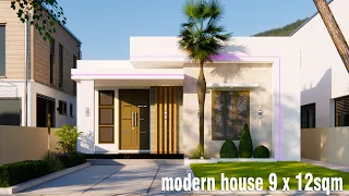 House Design | Simple House | 9m x 12m | 3 Bedrooms