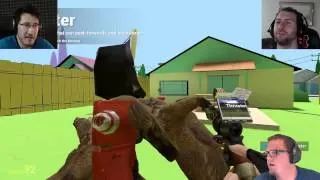 Gmod Sandbox Funny Moments: The Bear Rocket markiplierGAME