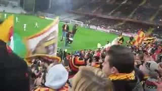 Lens Nîmes - Reprise des chants (2)