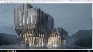 Создание института Захи Хадид в Autodesk Revit