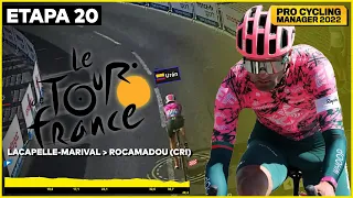 TOUR DE FRANCE 2022 - ETAPA 20 | PRO CYCLING MANAGER 2022