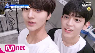 [ENG sub] PRODUCE X 101 [X101 TV] 릴레이 셀프캠 I 현빈&준호 → 우석 190614 EP.7