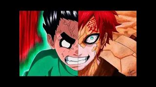 ROCK LEE VS GAARA AMV [I'M DANGEROUS]