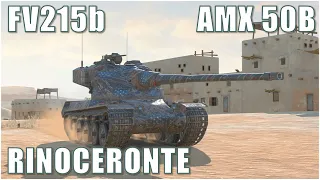 Renoceronte, AMX 50B & FV215b ● WoT Blitz