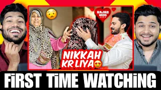 FAKE NIKAH PRANK WiTH AMMA | Rajab Family Vlogs - Indian Reaction