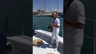 Unforgettable - Live Saxophone Cover - Adrian Sanso-Ali (Sax at Sea)