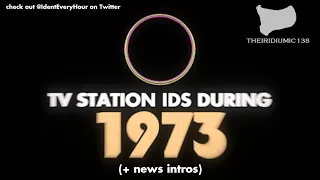 TV Station IDs during 1973 (+ news intros)