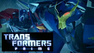 Optimus Prime and Dreadwing VS Starscream | Transformers Prime (S2E13)